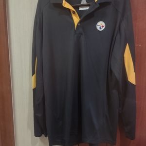 Pittsburgh Steelers Long Sleeve Polo Shirt